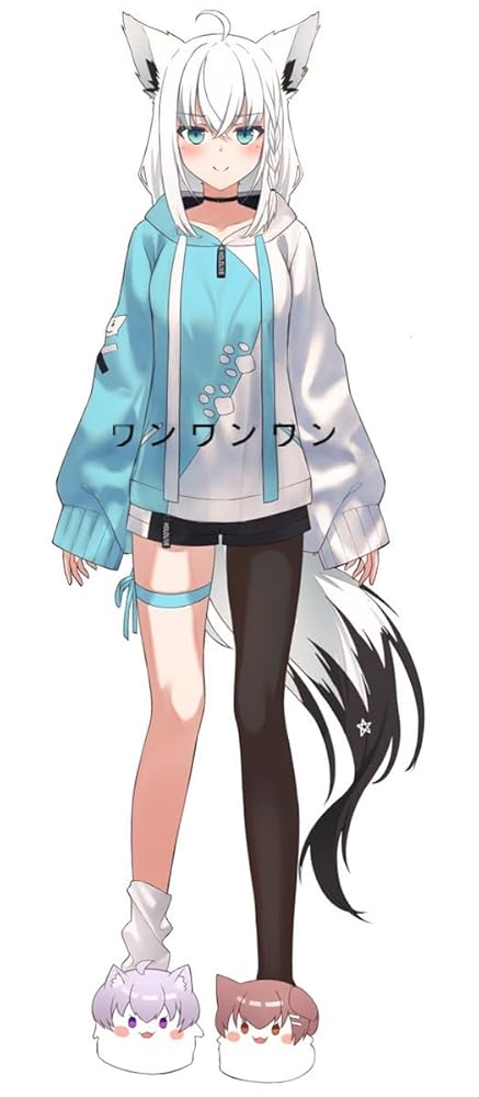 本日まで限定値下げ【フルセット：衣装+ウィッグ+靴+耳尻尾】白上フブキ コスプレ allseasonfashion_coslf4044